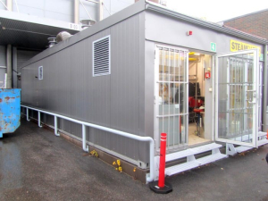 Siirrettävä höyrykeskus 2 x 2 MW